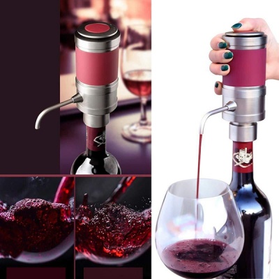 Electric wine aerator dispenser