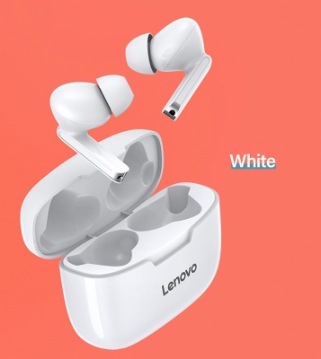 Беспроводные наушники Lenovo XT90 белые