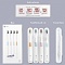 Набор зубных щеток Xiaomi Doctor B 4 шт
