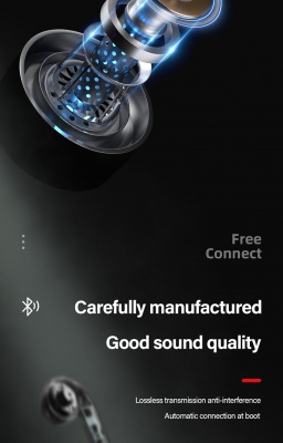 Беспроводные наушники Lenovo True Wireless Earbuds X9 Black