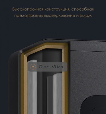 Сейф с датчиком отпечатка пальца Xiaomi Mijia Smart Safe Deposit Box Dark Grey (BGX-5X1-3001)