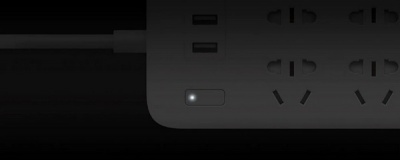 Удлинитель Xiaomi Mi Power Strip (6 розеток, 3 USB) White