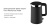 Электрочайник Xiaomi Viomi Mechanical Kettle V-MK152B Black EU