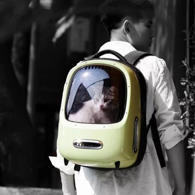 Рюкзак-переноска для животных Petkit Fresh Wind Cat Backpack зеленый