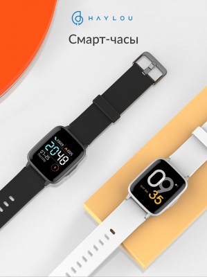 Умные часы Xiaomi Haylou LS01 черный