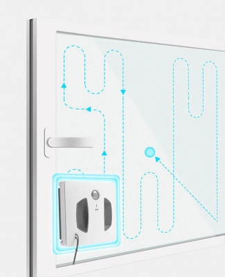 Робот-стеклоочиститель Xiaomi HUTT W55 Cleaning Robot белый