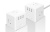 Сетевое зарядное устройство Xiaomi Mijia Rubik"s Cube Converter MJCXB3-02QM