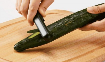 Нож для чистки овощей Xiaomi Kalar Paring Knife I-образный Black