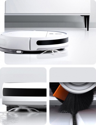 Робот-пылесос Xiaomi Mijia Sweeping Vacuum Cleaner 2C (STYTJ03ZHM) белый CN