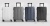 Чемодан Xiaomi 90 Points Suitcase 28 дюймов черный
