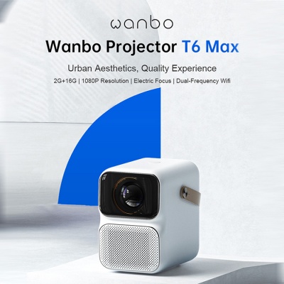 Проектор Xiaomi Wanbo Projector T6 MAX EU