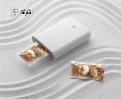 Фотопринтер портативный Xiaomi Mijia Smart Pocket Photo Printer XMKDDYJHT01