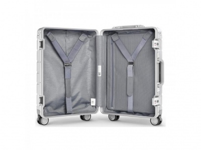 Чемодан Xiaomi 90 Points Metal Luggage 20 (XNA4034RT) серебристый