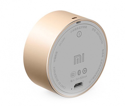 Портативная акустика Xiaomi Mi Bluetooth Speaker Mini gold