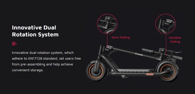 Электросамокат Xiaomi Navee N65 Electric Scooter (EU) черный