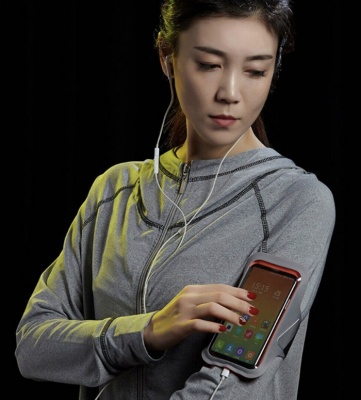 Спортивный чехол на руку Xiaomi Guilford (4.7-5.2 дюймов) GFAEPX4 оранжевый